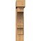 Ekena Millwork Balboa Block Smooth Bracket w/ Offset Brace, Western Red Cedar, 7 1/2"W x 30"D x 36"H BKT0806X30X36BOA05SWR - alternate 2